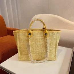 10AチャンネルデザイナーDeauville Tote Luxury Top Handleショッピングバッグ