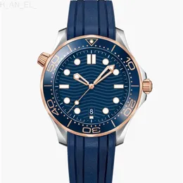 Dameshorloges Omeg montre de luxe horloge Seamaster Sports es Ball Zwarte wijzerplaat Uhren automatisch mechanisch Skeleton Diving 300 ment homme L230913