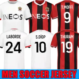 23 24 Maillot OGC Nice Maglie da calcio Kit Kit Foot 2023 2024 SCHITTA COLLETTO DEL PAZITORE VERSIONE PLATORE ALL'ALLANNI