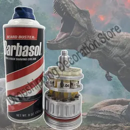 Andra evenemangsfestleveranser Barbasol Dennis Nedry Dinosaur DNA Tube Jar Canister Dekoration Jurassic Park Movie Prop Desktop Ornament Juledekor Begåvor 230912