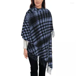 Etnik Giyim Baskı Filistinli Arap Keffiyeh Shemagh Bandana Eşarp Kadın Erkek Kış Sonbahar Sıcak Eşarplar Filistin Hatta Kufiya Şal Sarısı