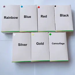 블랙 슬리버 레드 블루 골드 위장 무지개 7 색상이 특별한 링크 맞춤형 수수료 전자 제품 제품