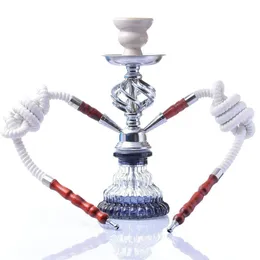 Other Home Garden Glass Shisha Pipe Hookah with Ceramic Bowl Tongs Hookah Hose Complete Shisha Nargile Sheesha Narguile Chicha Hookah Water Pipe 230912