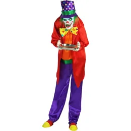 Andra evenemangsfest levererar 6-ft. Halloween Decoration Animatronic Clown Indoor/Outdoor 230912