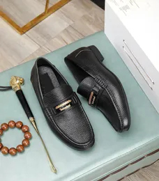Scarpe eleganti da uomo formali di alta qualità Signori Designer di marca Mocassini in vera pelle Mocassini casual da uomo d'affari Taglia 38-45