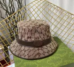 2022 Классическая дизайнерская шляпа с коробкой-пылесборником, черная, коричневая, синяя, розовая, белая, с изображением персонажа на холсте, модные шляпы для мужчин039s и wom1887149