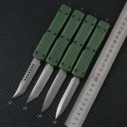 Hifinder Version Knife Blade D2 6061-T6 Aluminum Handle Green Camping Survival Outdoor EDC Tactical Tool Dinner Kitchen Knives