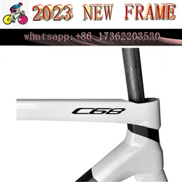 T1000 skiva C68 Frame Carbon Fiber Road Cykel Ny ram C68 Kolramar Senaste Ultralight Carbon Climbing Bicycle