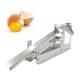 304 상용 소형 수동 계란 흰색 및 노른자 분리기 액체 분리 기계 오리 암탉 계란 계란에 대한 노란색 필터 도구 913