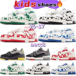 kids shoes casual Cricket shoe Designer Baby Trainers Black Kid Youth Infants enfant Boy Girl Children Size 26-37