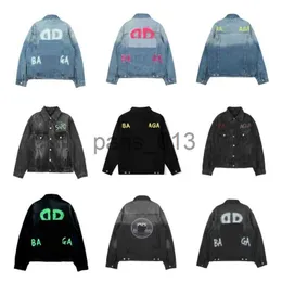 Mens Jackets Designer Mens Womens denim Classic Paris Style Denim Jackets Cola Casual Winter Coats Märke Luxe Mans Jacket Stylist Outwear Clothes Outdoor Denim Te