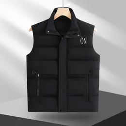 designer down vest long lady north winter mens jacket classic jacket hiver mode gilet embroider chest badge warm printing badges Winter Overcoat