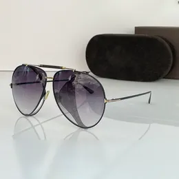Tasarımcı T F Güneş Gözlüğü Bayanlar Tasarımcıları Lüks Gözlükler Güneş Gözlüğü Erkek Gözlükler Göz Maske Stili İki taraflı ayarlanabilir UV Şık Kişilik UNISEX GEWAR