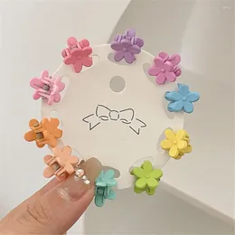 Hair Accessories Wecute 20pcs Luxury Matte Plastic Mini Clip Crab Baby Girl Sweet Small Hairpin Barrettes Headwear Fashion