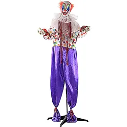 Другие товары для вечеринок 65-в. Украшение на Хэллоуин, анимированный реквизит страшного говорящего клоуна, многоцветный 230912