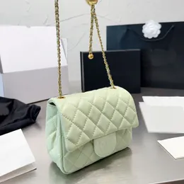 Moda kıdemli tasarımcı crossbody çanta klasik flep çanta bayan omuz kolu deri elmas kafes lüks tasarımcılar kadın çanta cc cüzdan zincir çantaları