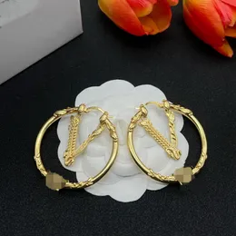 Virtus Stud Hoop Earrings Ear Studs Greece Meander pattern Medusa portrait sculpture women men earring Brass ladies Ear clip Designer Jewelry XMER38 --09