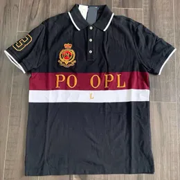 2024Nuovo prodotto Felpa Polo Camicia bandiera americana marca Polo da uomo a maniche corte T-shirt da uomo S-6XL