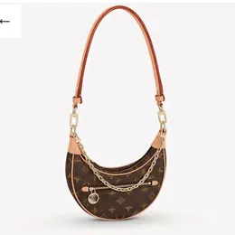 Borsa di marca classica Borsa di marca famosa Borsa a mezzaluna in pelle di marca Xinchao Borsa da donna Borsa a tracolla obliqua di alta qualità leggera di lusso con una spalla Borsa in vera pelle