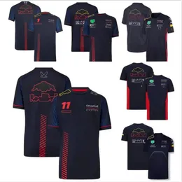 F1-Team-Renn-T-Shirt aus Polyester, schnell trocknend, kurze Ärmel, der gleiche Stil kann individuell angepasst werden308W