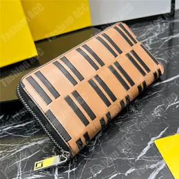 Mens Designer Wallet Leather Purse Womens Zipper Wallets Luxury Passport Card Holder Porte Monnaie Classic Fashion Long Wallets Purses