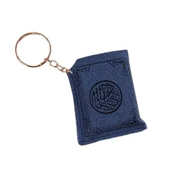 Keychains Lanyards Mini Islamic Muslim Ark Koran Bok Key Chain Ring Car Bag Purse Pendant Charm Drop Delivery Fashion Accessories OT4LZ