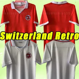 1994 1995 Switzerland Retro soccer jerseys 94/95 BICKEL SFORZA GEIGER WICKY GRASSI KNUP HERR VALCKX shirts Football uniform sale