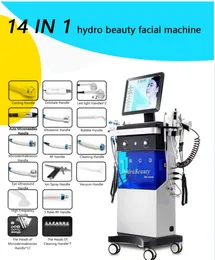 الأكسجين متعدد الوظائف 14 في 1 آلة الوجه Hydra Oxygen Jet Peel Facial Deep Cleaning Skin Rejuvenation Microdermabrasion