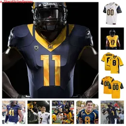 2023 California Golden Bears Football Jersey 76 Bastian Swinney 71 Sioape Vatikani 55 Muelu Iosefa 21 Collin Gamble 85 Marquis Montgomery 84 Jaiven Plummer