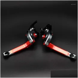 Motorcycle Brakes Cnc Adjustable Folding Extendable Brake Clutch Levers For Gilera Gp 800 Gp800 2010-2012 20111 Drop Delivery Automobi Dhd41