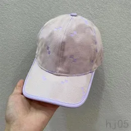 Summer Hats Designer Mens Baseball Caps Candy Color Canvas Justerbar spänne snapbacks stora bokstäver kupol lyxhatt för kvinnor mjuk hållbar MZ03 E23