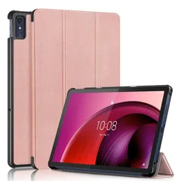 Smarta fodral för Lenovo Tab M10 5G 10.6 "Inch Pu Leather Cover Wake Sleep Function PC