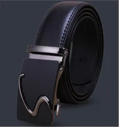 Pas Pas Men's High-end skórzany Automatyczna klamra Business Business Men Pas Pas Casual Belt A01