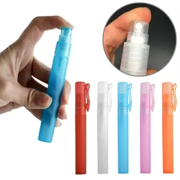 10ml Parfum Pen Lege Plastic Parfumflesje Verstuiver Spray Tube Mini Reizen Hervulbare Flessen