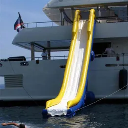 Outdoor Games Customized Inflatable Water Yacht Slide Commercial Fun Play Equipment Air Dock Slide For Boat79782772522