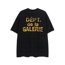 Galleries DEPT Harajuku 23SS Spring Vintage Washed Broken Letters Printed Logo T Shirt Loose Oversized Hip Hop Unisex Short Sleeve Tees 06