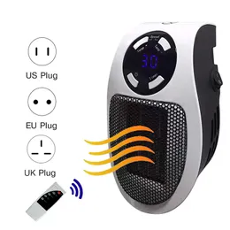 Home Heaters 500W Electric Mini Air Heater Powerful Warm Blower Fast Heater Fan Stove Radiator Room Warmer for Houses Garages Caravans HKD230904