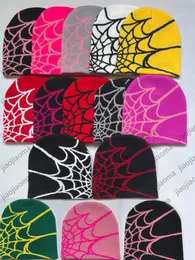 Muy designer de alta qualidade gorros de tricô moda masculina mulheres outono inverno quente moda ao ar livre aranha web boné para mulheres chapéus 27