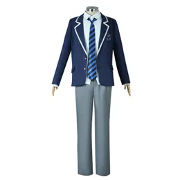 Isagi Yoichi Costume Cosplay BLOCCO BLU Completo completo Set costumi di carnevale di Halloween Fancy Party Dress