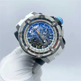 Movement Richarmilles Watch Barth Mechanical De Automatic Rm60-01 Wristwatches Saint Swiss 50mm Luxury Open-work Dial L