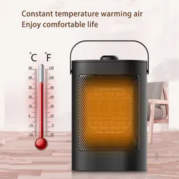 Hemvärmare Electric Mini Fan Heater Warm Blower Portable Desktop Hoalure Bedroom Heat Pise Radiator Warmer Machine för vintern 2023 HKD230904
