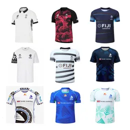 2023 Fiji Drua Rugby Jerseys 2023 24 Coppa del mondo di rugby Fiji Airways New Flying Fijians Rugby Jersey Maglia Top bshorts gilet