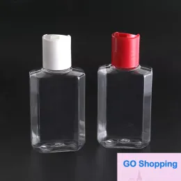 wholesale Plastic Empty Alcohol Refillable Bottle Easy To Carry Clear Transparent PET Plastic Hand Sanitizer Bottles for Liquid Travel
