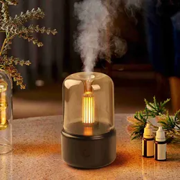 Luftfuktare elektriska aromaterapi aromatiska essenser diffusorer ultraljud ar luftfuktare för hem sovrum diffusör mist maker ansikte fuktighetskräm l230914