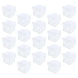 Geschenkverpakking 30 stuks transparante plastic doos opbergdoos koekjes taart verpakking cadeauverpakking bruidsmeisje mini-geschenken