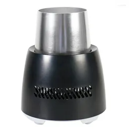 Vattenflaskor Summer Quick Cooling Cup Mini Continuous Cooler Desktop Kylskåp Vatten/Soda/Drycker Mugg US Plug-Black