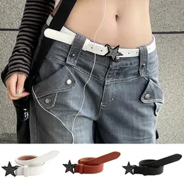 Star Rhinestone Belt For Women Fashion Y2k Waist Strap Female Girl Jeans Dress Trouser Decorative Waistband Accessories
