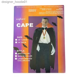 Women's Cape Partyforte Black Hooded Adult's Cape Halloween Costume LOCAL SELLER FAST DELIVERY L230914