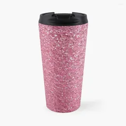 Vattenflaskor glitter rosa rese kaffemugg turkisk kaffe koppar termisk kopp för