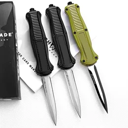 Benchmade Mini 3300BK Niewierny knife 2,95 "D2 Black Blade aluminium aluminium Uchwyty ratownictwo na zewnątrz ratownictwo